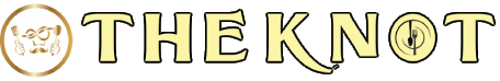 THE KNOT brand teal logo
